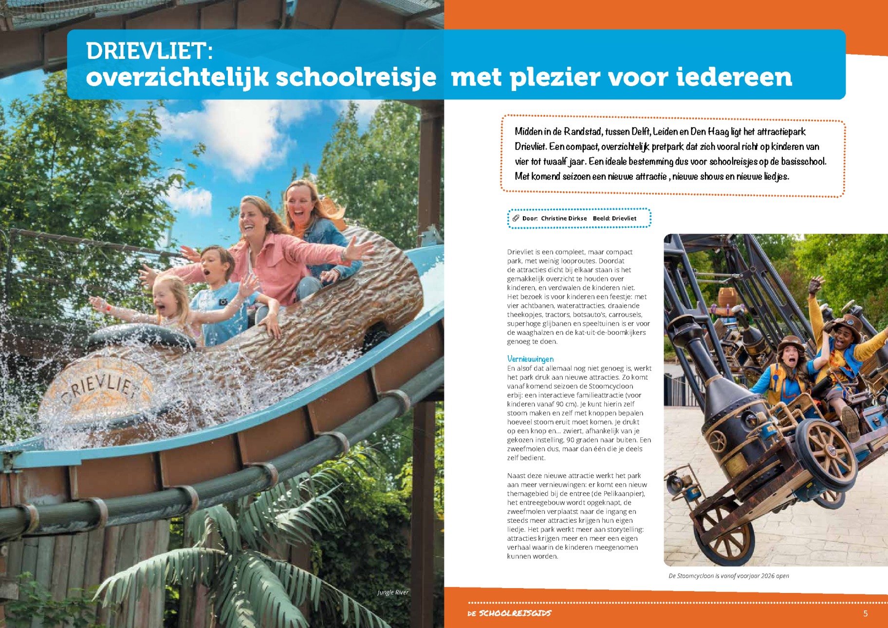 De schoolreisgids - preview pagina 4 en 5